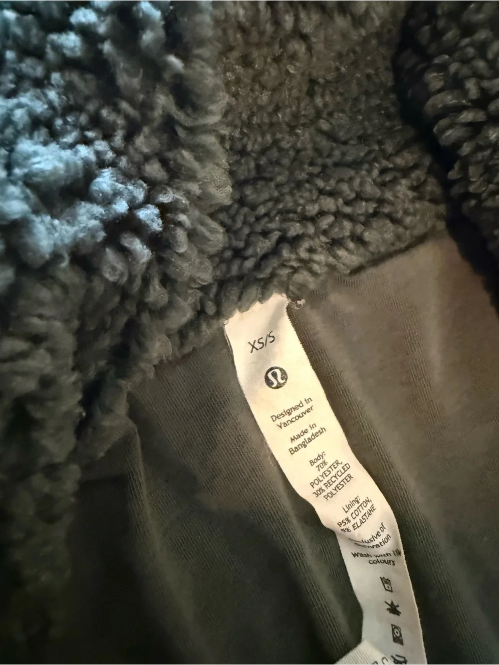 lululemon athletica soft sherpa